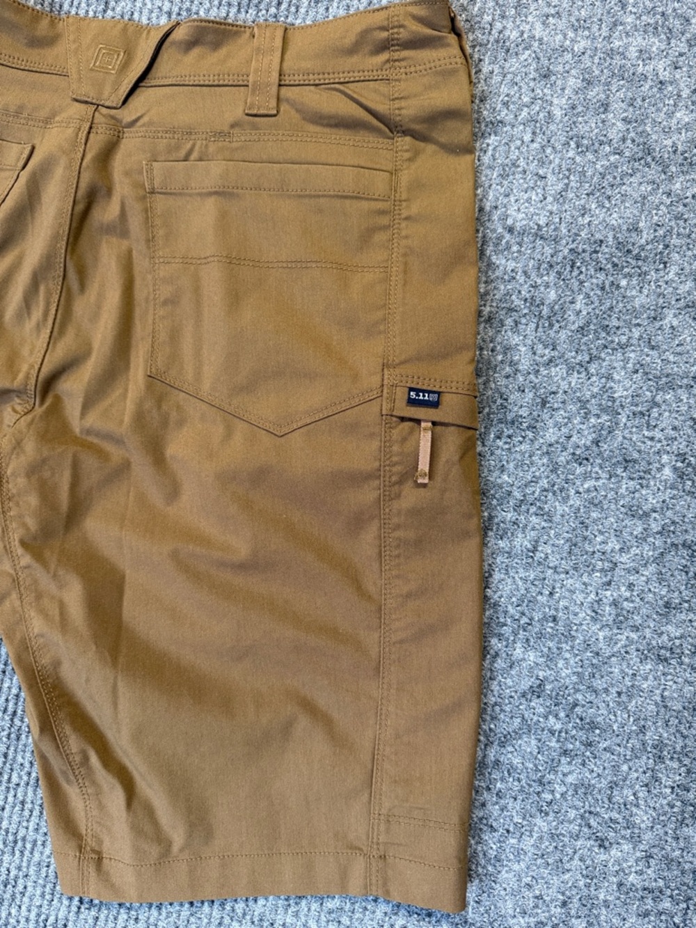 5.11 Apex Men's Tactical Battle Brown 10 Pockets Cargo Shorts 36 Waist - Picture 6 of 14